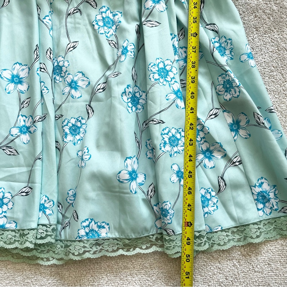 CORSET STORY NWT Tropical Mesh Panel Corset Dress Romantic Feminine Victorian - Picture 15 of 16